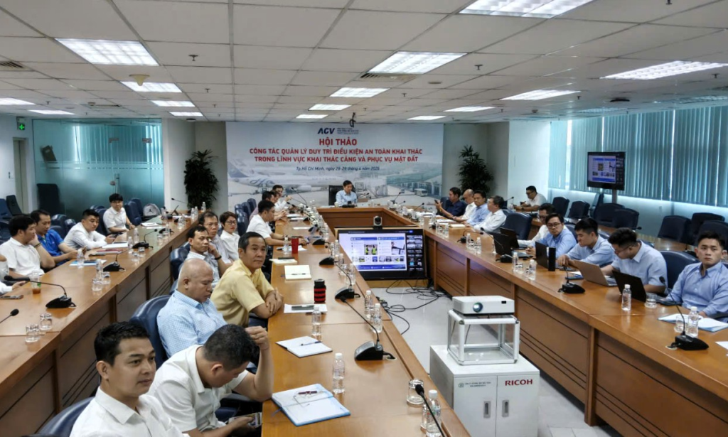 Hội thảo chuyên đề “Đảm bảo an toàn khai thác, nâng cao chất lượng phục vụ mặt đất tại các Cảng hàng không”